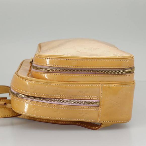 LOUIS VUITTON Monogram Vernis Marley Backpack Marshmallow Pink M91039 Auth 98067 - Picture 3 of 16